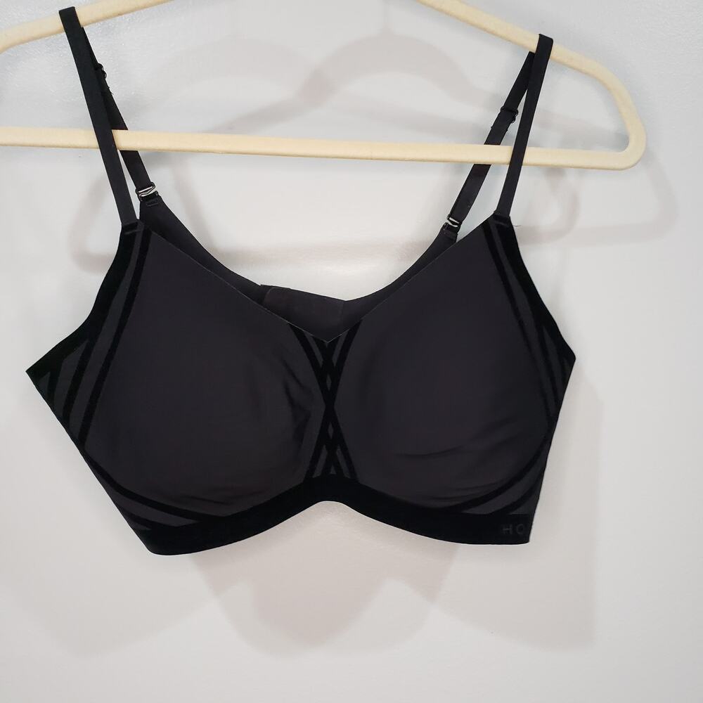 Honeylove Silhouette Bra Black Size M